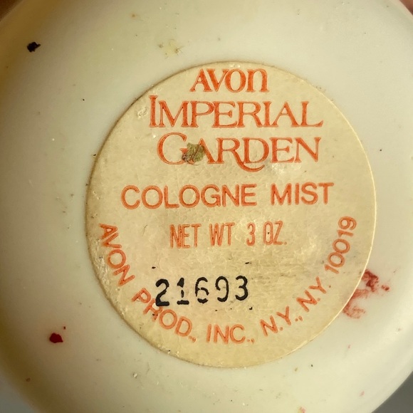 Vintage Avon "Imperial Garden" cologne mist bottle - Picture 2 of 6